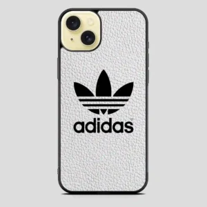 Adidas Art White iPhone 15 Plus Case