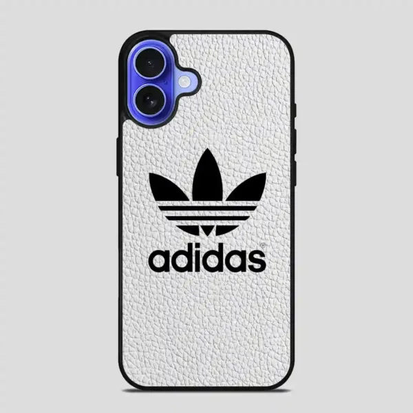 Adidas Art White iPhone 16 Case