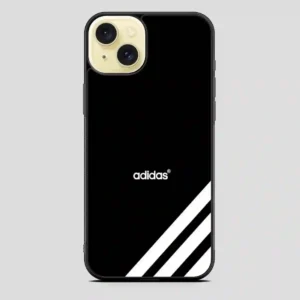 Adidas Black Cool iPhone 15 Plus Case