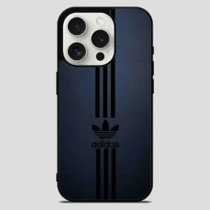 Adidas Black Dark iPhone 15 Pro Max Case