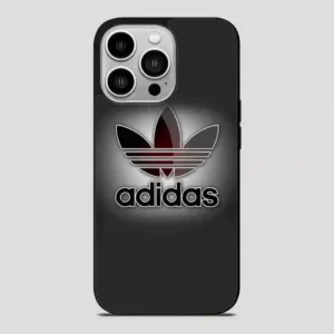 Adidas Black iPhone 14 Pro Case