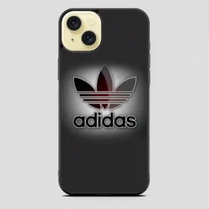 Adidas Black iPhone 15 Plus Case