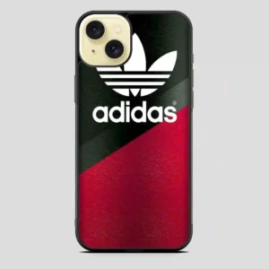 Adidas Black Wallpaper iPhone 15 Plus Case