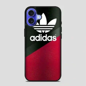 Adidas Black Wallpaper iPhone 16 Case