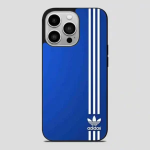 Adidas Blue Line Corner iPhone 14 Pro Case