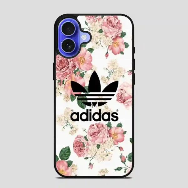 Adidas Flower Pink iPhone 16 Case