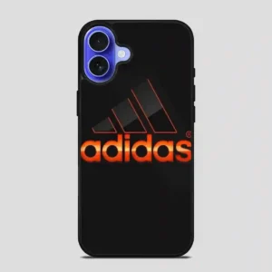 Adidas Graphic Red Fire iPhone 16 Case