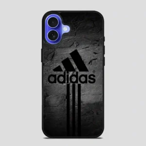 Adidas Logo Black iPhone 16 Case