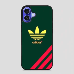 Adidas Logo Green iPhone 16 Case