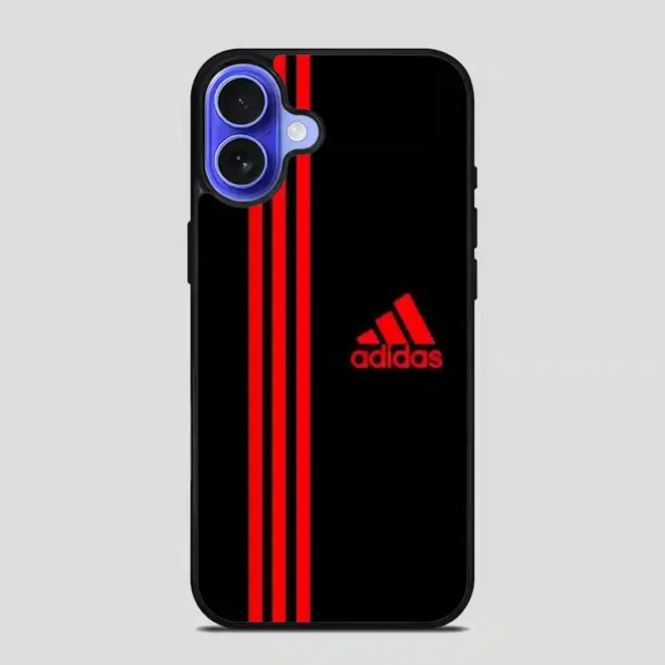 Adidas Logo Read iPhone 16 Case