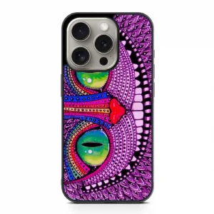 Alice In Wonderland Cat Purple iPhone Series Cases