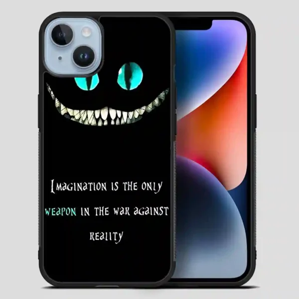 Alice In Wonderland Quote iPhone 14 Plus Case