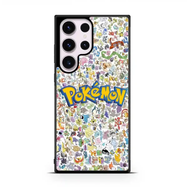 All Pokemon Caracter Collage Samsung Galaxy All Series Cases