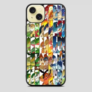All Pokemon Character iPhone 15 Plus Case