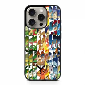 All Pokemon Character iPhone Series Cases