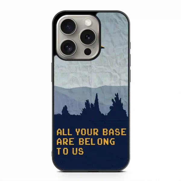 All Your Base Are Belong To Us iPhone Series Cases