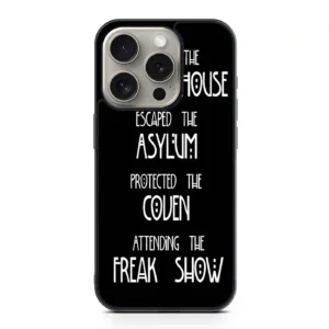American Horror Story Asylum iPhone Series Cases