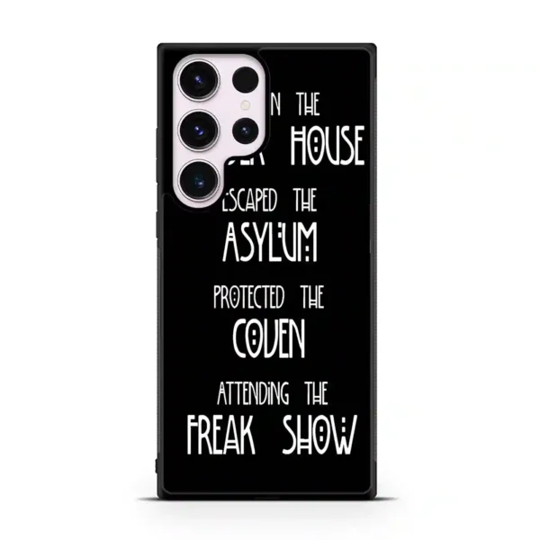 American Horror Story Asylum Samsung Galaxy All Series Cases