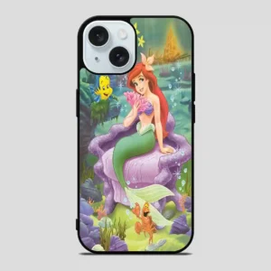Ariel Little Mermaids Poster iPhone 15 Case