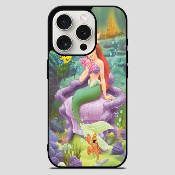 Ariel Little Mermaids Poster iPhone 15 Pro Max Case