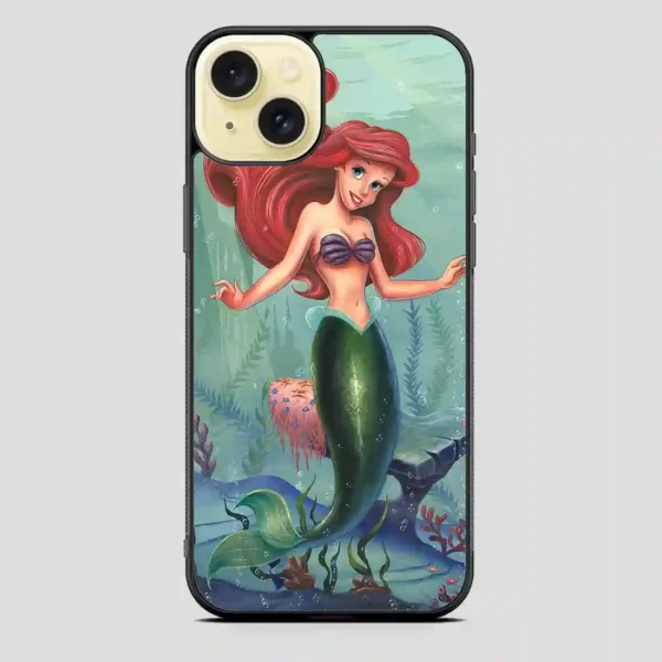 Ariel Mermaids Luxury iPhone 15 Plus Case