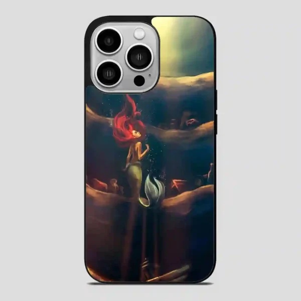 Ariel Mermaids Vintage iPhone 14 Pro Case