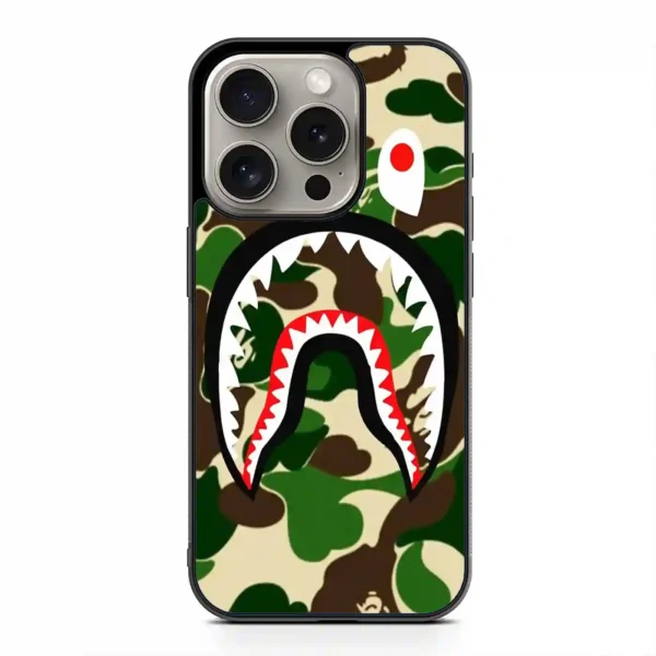 Army Bape Shark iPhone Series Cases