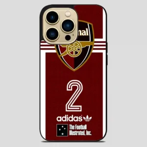Arsenal Football Club Adidas iPhone 14 Pro Max Case