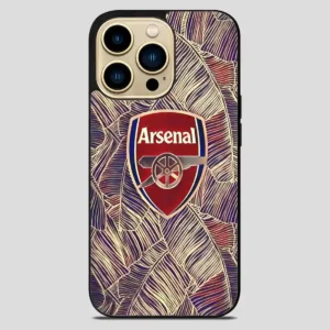 Arsenal Football Club Art iPhone 14 Pro Max Case