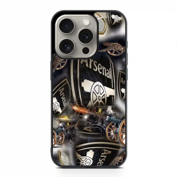 Arsenal Football Club Collage Gold iPhone Series Cases
