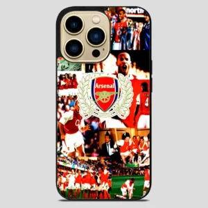 Arsenal Football Club Collage iPhone 14 Pro Max Case