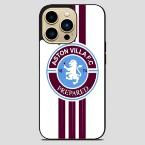 Aston Villa Fc Prepared iPhone 14 Pro Max Case