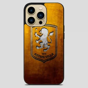 Aston Villa Football Club Gold iPhone 14 Pro Max Case