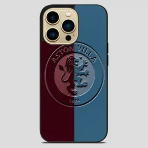 Aston Villa Football Club Logo iPhone 14 Pro Max Case