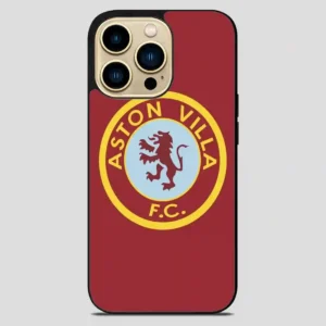 Aston Villa Logo Football Sport iPhone 14 Pro Max Case