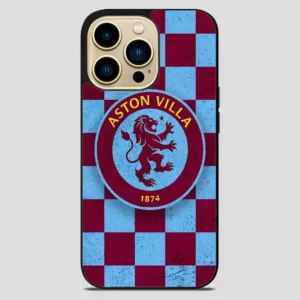 Aston Villa Logo iPhone 14 Pro Max Case