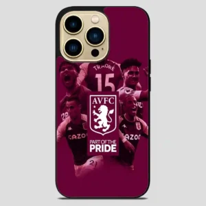 Aston Villa Player iPhone 14 Pro Max Case
