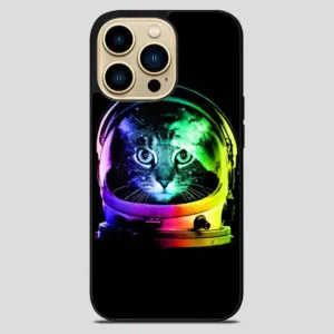 Astronaut Cat iPhone 14 Pro Max Case
