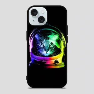 Astronaut Cat iPhone 15 Case