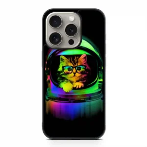 Astronaut Cat Vintage iPhone Series Cases