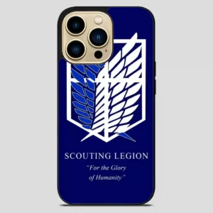 Attack On Titan Scouting Legion iPhone 14 Pro Max Case