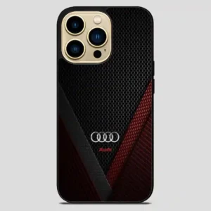 Aud Car Logo iPhone 14 Pro Max Case
