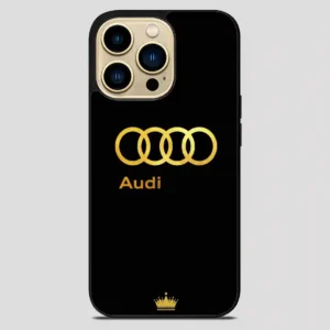 Audi Logo King iPhone 14 Pro Max Case