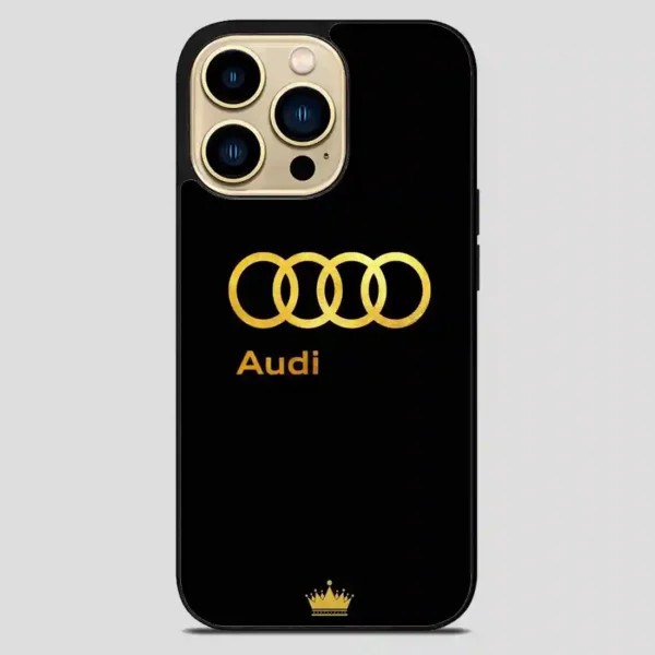 Audi Logo King iPhone 14 Pro Max Case