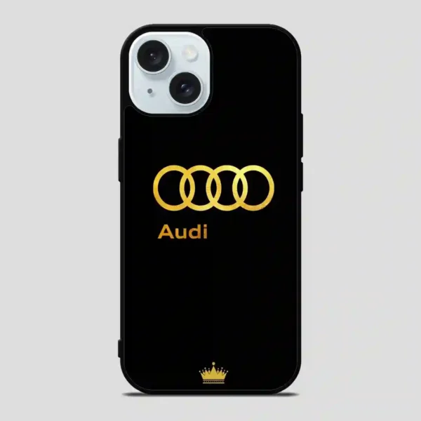 Audi Logo King iPhone 15 Case