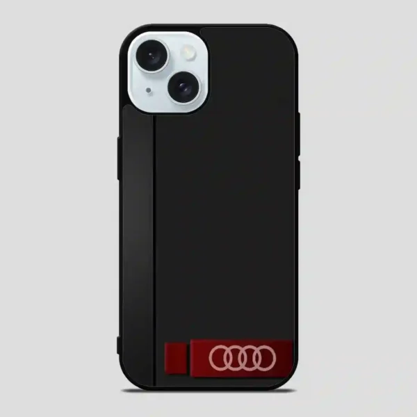 Audi Logo Simple iPhone 15 Case