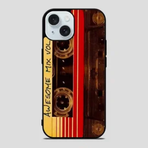 Awesome Mix Vol 1 Soundtrack iPhone 15 Case