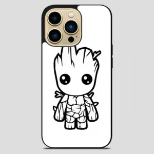 Baby Groot Funny iPhone 14 Pro Max Case
