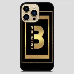 Balenciaga Golden iPhone 14 Pro Max Case