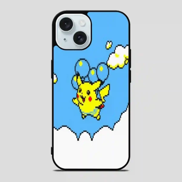 Balloon Pikachu iPhone 15 Case